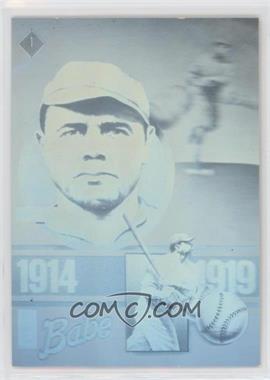 1992 Gold Entertainment The Babe Ruth Series Holograms - [Base] #1 - Babe Ruth