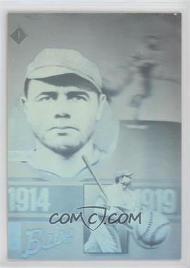 1992 Gold Entertainment The Babe Ruth Series Holograms - [Base] #1 - Babe Ruth