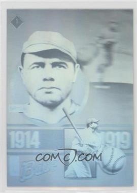 1992 Gold Entertainment The Babe Ruth Series Holograms - [Base] #1 - Babe Ruth