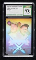 Babe Ruth, Roger Maris [CSG 7.5 Near Mint+]