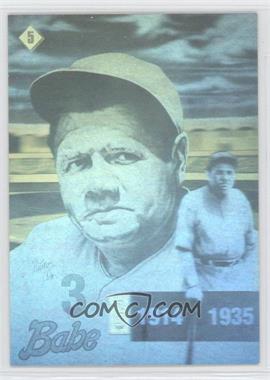 1992 Gold Entertainment The Babe Ruth Series Holograms - [Base] #5 - Babe Ruth