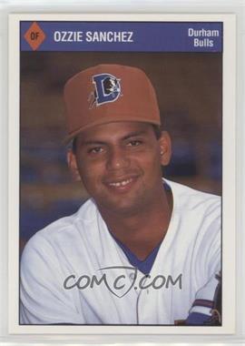 1992 Herald-Sun Durham Bulls - [Base] #17 - Ozzie Sanchez