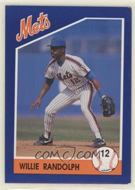 1992 Kahn's New York Mets - [Base] #12 - Willie Randolph [EX to NM]