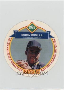 1992 King-B Collector's Edition Discs - Food Issue [Base] #5 - Bobby Bonilla