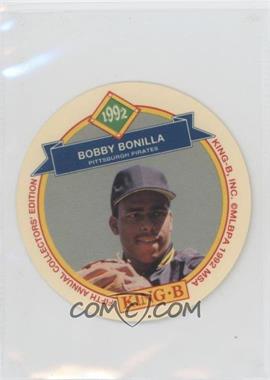 1992 King-B Collector's Edition Discs - Food Issue [Base] #5 - Bobby Bonilla