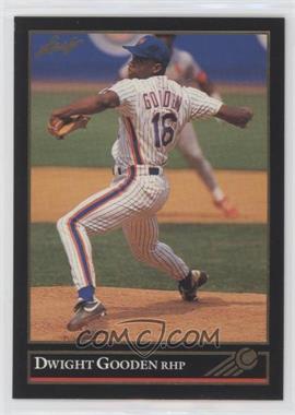 1992 Leaf - [Base] - Gold #112 - Dwight Gooden