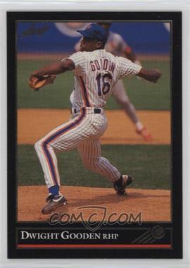 1992 Leaf - [Base] - Gold #112 - Dwight Gooden