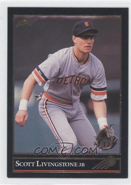 1992 Leaf - [Base] - Gold #127 - Scott Livingstone