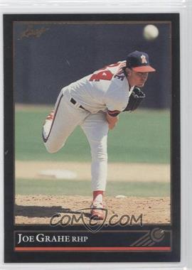 1992 Leaf - [Base] - Gold #137 - Joe Grahe