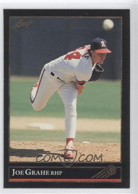 1992 Leaf - [Base] - Gold #137 - Joe Grahe