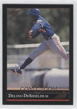 1992 Leaf - [Base] - Gold #138 - Delino DeShields