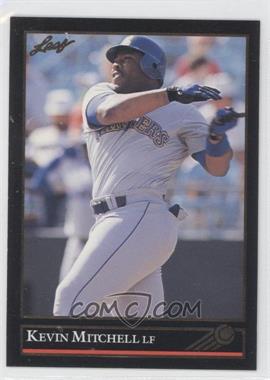 1992 Leaf - [Base] - Gold #185 - Kevin Mitchell