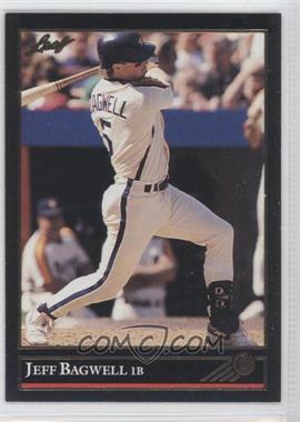 1992 Leaf - [Base] - Gold #28 - Jeff Bagwell