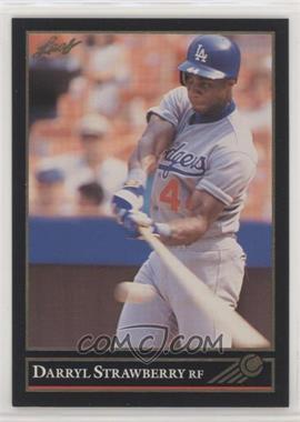 1992 Leaf - [Base] - Gold #29 - Darryl Strawberry