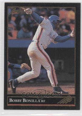 1992 Leaf - [Base] - Gold #308 - Bobby Bonilla