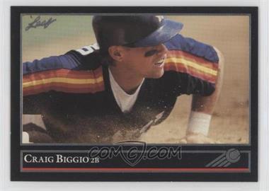 1992 Leaf - [Base] - Gold #315 - Craig Biggio