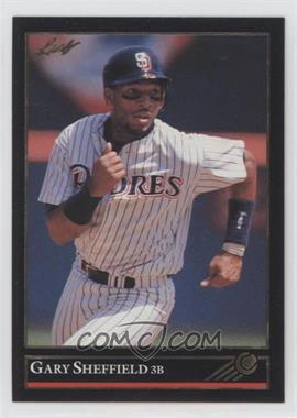 1992 Leaf - [Base] - Gold #446 - Gary Sheffield