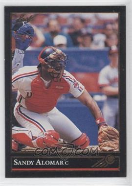 1992 Leaf - [Base] - Gold #9 - Sandy Alomar Jr.