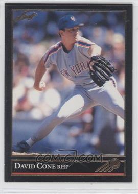 1992 Leaf - [Base] - Gold #92 - David Cone