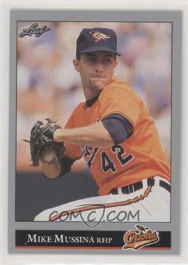 1992 Leaf - [Base] #13 - Mike Mussina