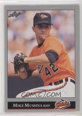 1992 Leaf - [Base] #13 - Mike Mussina [EX to NM]