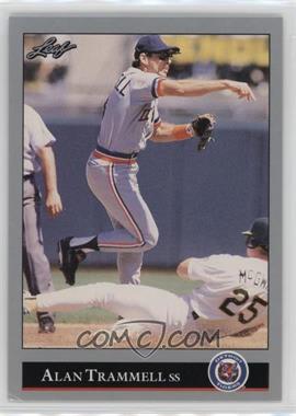 1992 Leaf - [Base] #172 - Alan Trammell