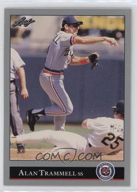 1992 Leaf - [Base] #172 - Alan Trammell