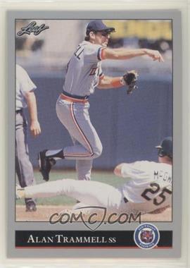 1992 Leaf - [Base] #172 - Alan Trammell