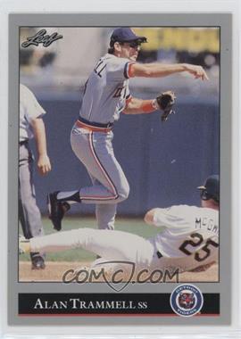 1992 Leaf - [Base] #172 - Alan Trammell