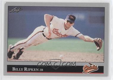 1992 Leaf - [Base] #184 - Billy Ripken