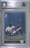 Dave Henderson [BAS BGS Authentic]