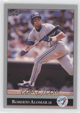 1992 Leaf - [Base] #233 - Roberto Alomar