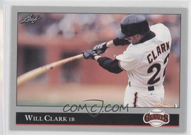 1992 Leaf - [Base] #241 - Will Clark