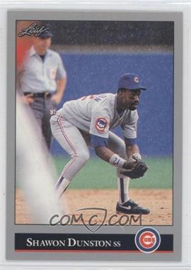 1992 Leaf - [Base] #249 - Shawon Dunston