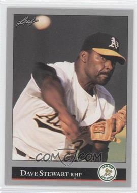 1992 Leaf - [Base] #258 - Dave Stewart