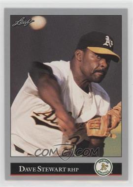 1992 Leaf - [Base] #258 - Dave Stewart