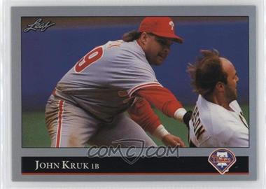 1992 Leaf - [Base] #313 - John Kruk