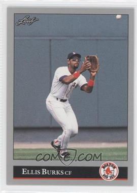 1992 Leaf - [Base] #314 - Ellis Burks