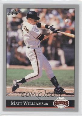 1992 Leaf - [Base] #373 - Matt Williams