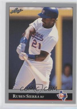 1992 Leaf - [Base] #383 - Ruben Sierra