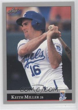 1992 Leaf - [Base] #459 - Keith Miller