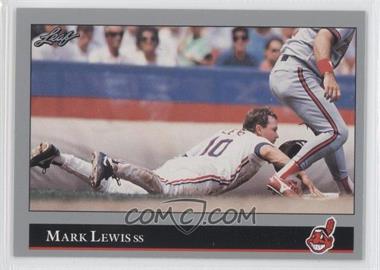 1992 Leaf - [Base] #49 - Mark Lewis