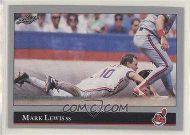 1992 Leaf - [Base] #49 - Mark Lewis