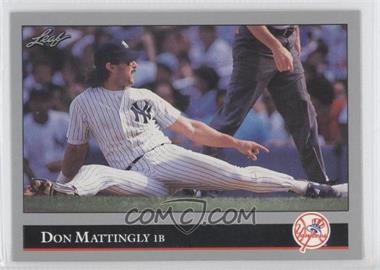 1992 Leaf - [Base] #57 - Don Mattingly