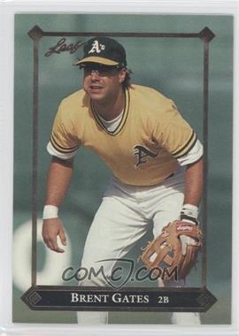 1992 Leaf - Gold Leaf Rookies #BC-2 - Brent Gates