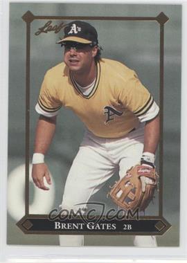 1992 Leaf - Gold Leaf Rookies #BC-2 - Brent Gates