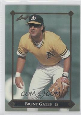 1992 Leaf - Gold Leaf Rookies #BC-2 - Brent Gates