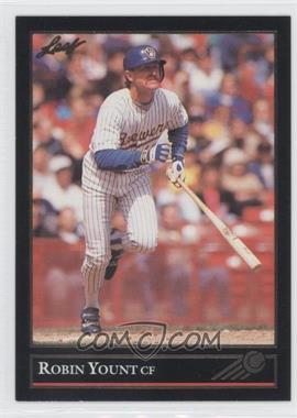 1992 Leaf - Preview - Gold #20 - Robin Yount