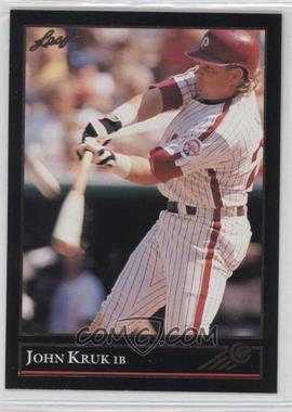 1992 Leaf - Preview - Gold #8 - John Kruk