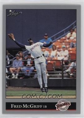 1992 Leaf - Preview #11 - Fred McGriff